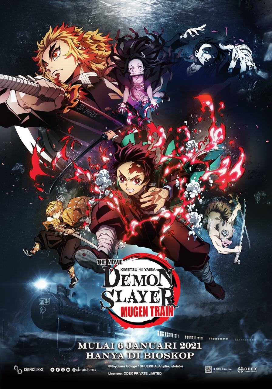 Demon Slayer Kimetsu No Yaiba The Movie Mugen Train - Cgv Cinemas